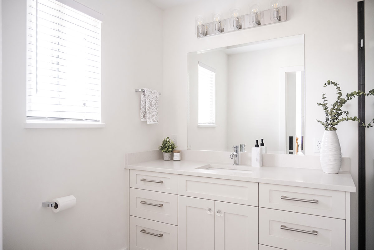 Luxury bathroom mirror in Vernon