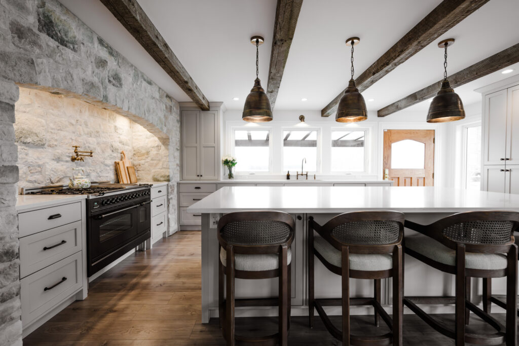 Reclaimed wood dining table in Maple Ridge