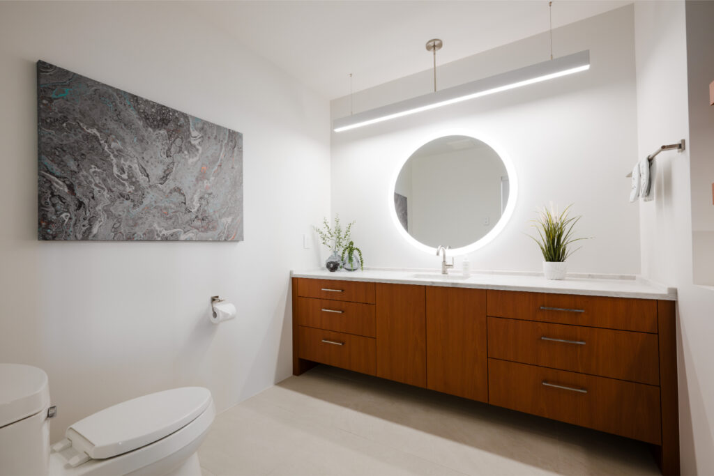 Spa-like bathroom in Whistler