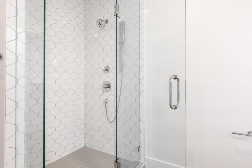 Walk-in shower installation in Abbotsford