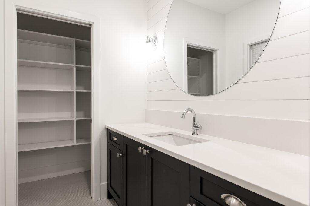 Custom bathroom vanity in Surrey