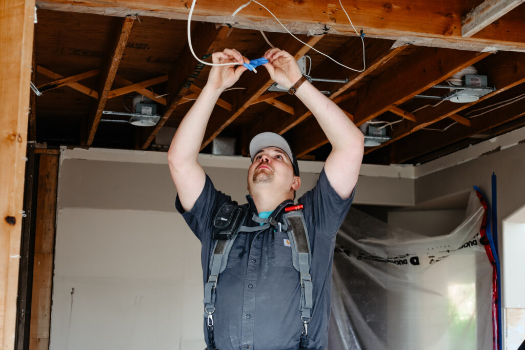 Garage conversion in Port Coquitlam