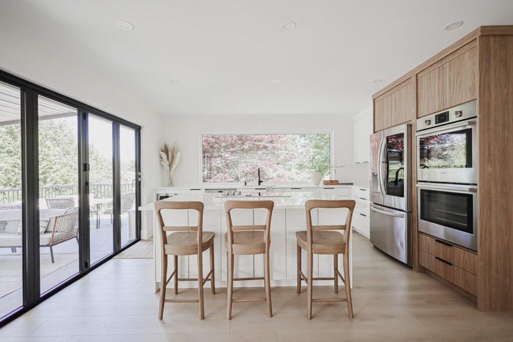 Stylish dining room renovation in Squamish